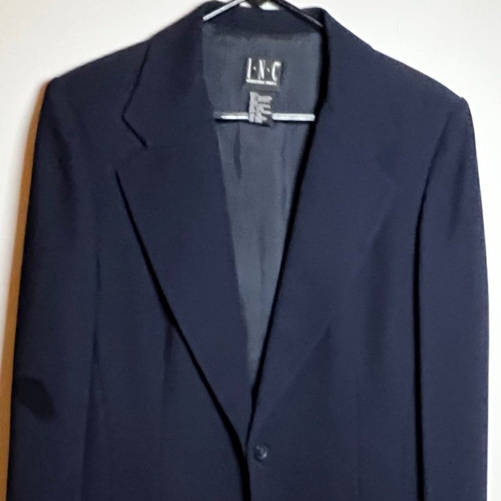 I N C International Concepts Wms Navy Blue Blazer Size 14